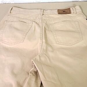 Lauren Ralph Lauren Y2K Khaki Jean Crops Size 6